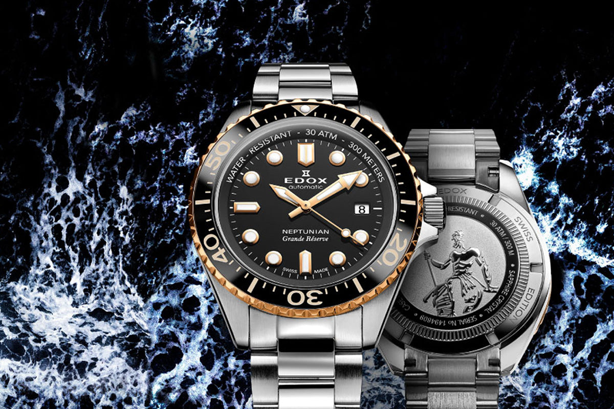EDOX / エドックス ネプチュニアン グランデリザーブ42mm 新作登場
