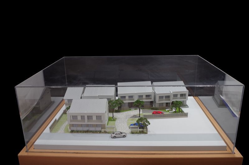 集合住宅模型 【建築模型】