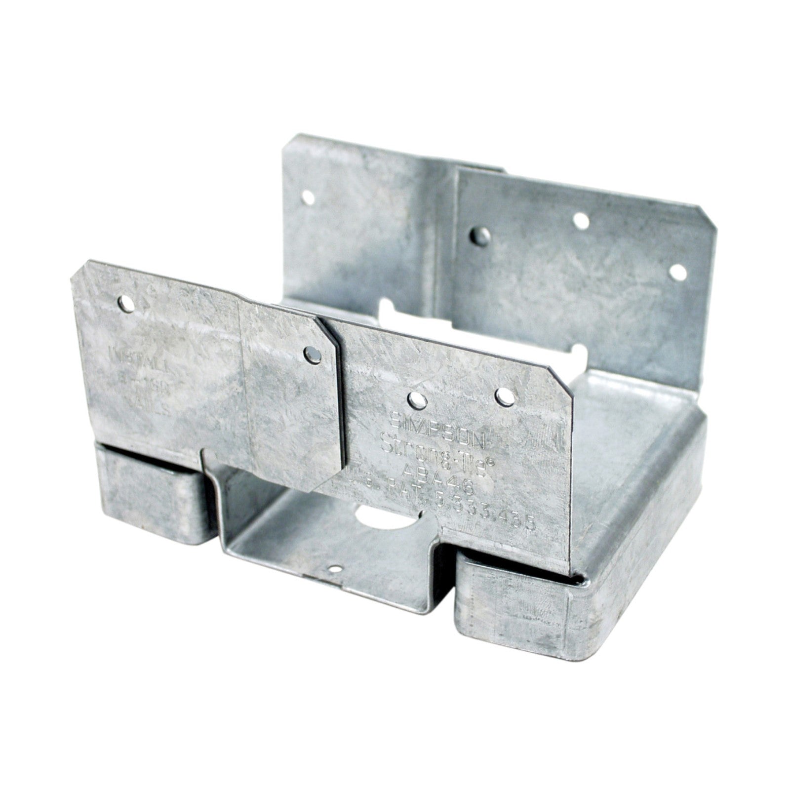 Simpson ABA46Z 4x6 Adjustable Post Base - Zmax Finish – Fasteners Plus