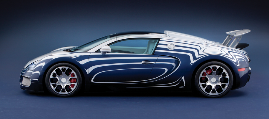 Bugatti（ブガッティ） 陶磁器の美しさを纏った ブガッティ