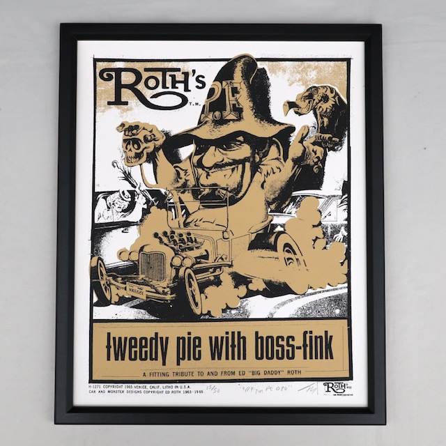 ED ROTH （エドロス） RAT FINK ラットフィンク 50枚限定 BOSS FINK