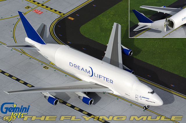 747-400LCF Dreamlifter 1:200 Diecast Model - GeminiJets GJ