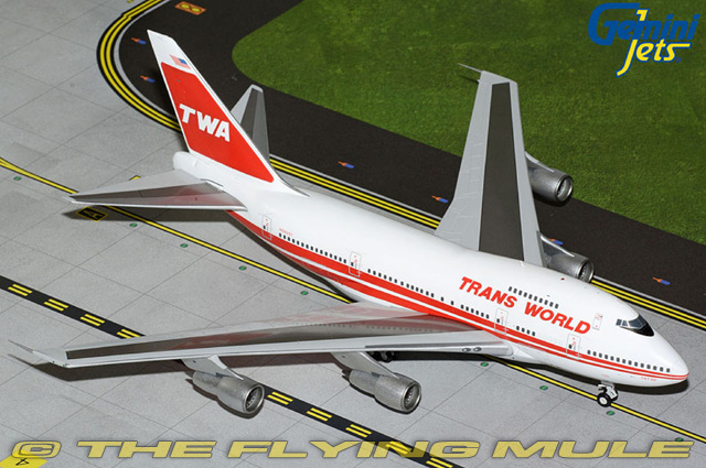 747SP 1:200 Diecast Model - GeminiJets GJ-G2TWA1159 - $160.95