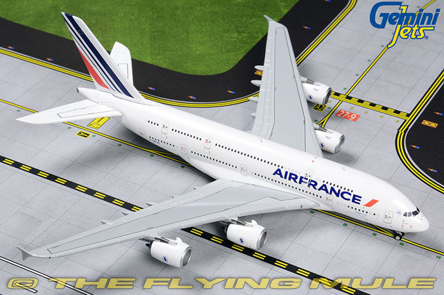 A380-800 1:400 Diecast Model - GeminiJets GJ-GJAFR1861 - $57.95