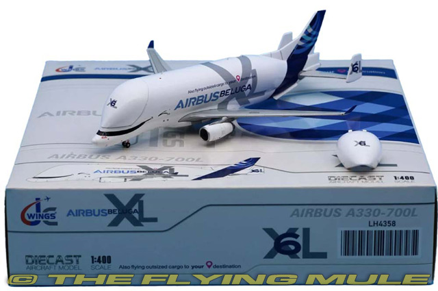 A330-743L BelugaXL 1:400 Diecast Model - JC Wings JC-LH4AIR358