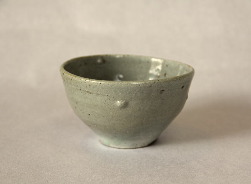 李朝 堅手 小服 茶碗 朝鮮美術 古美術 茶道具 古道具 アンティーク 李