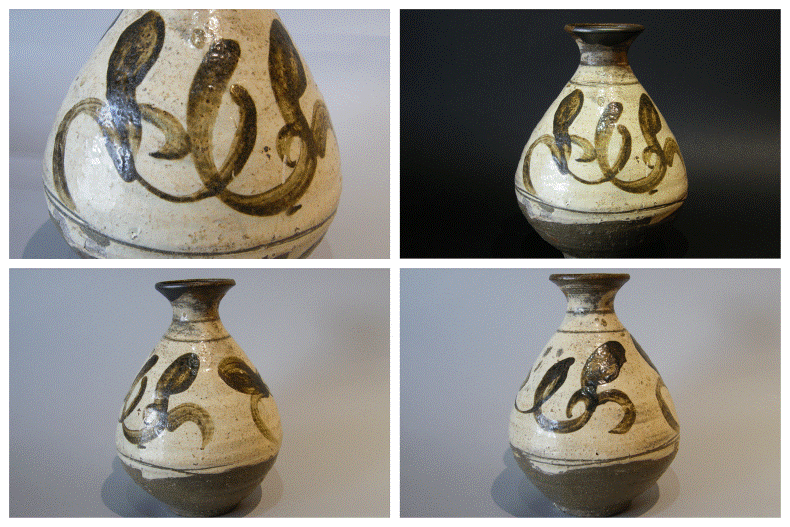 冨江洗心堂 - 鶏龍山鉄絵大徳利 | 古美術品専門サイト fufufufu.com