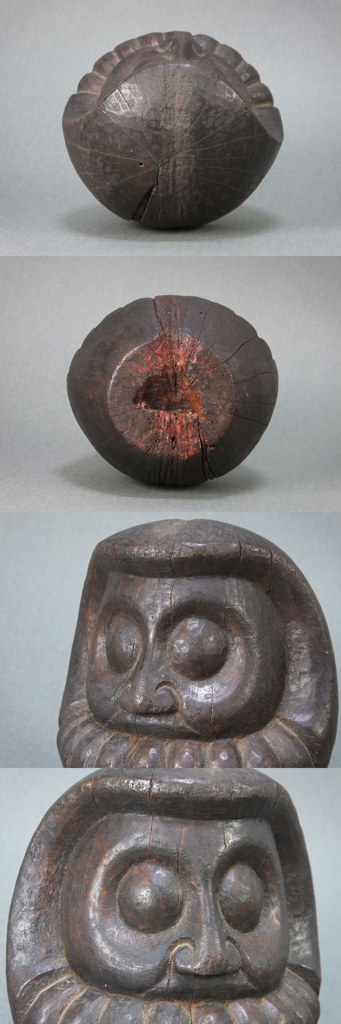 古童 - 張り子 達磨 木型 | 古美術品専門サイト fufufufu.com