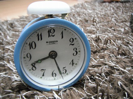 ゼンマイ目覚まし