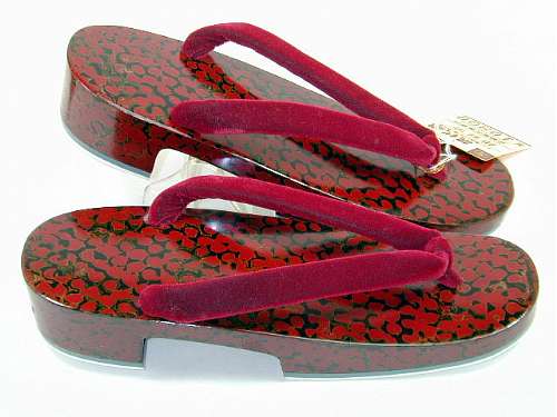 婦人津軽塗右近下駄の通信販売 下駄・草履の和装履物店 現代屋