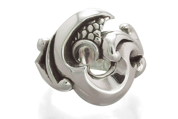 荘厳なる戦い トライバル・シルバーリング | MAORI - マオリ