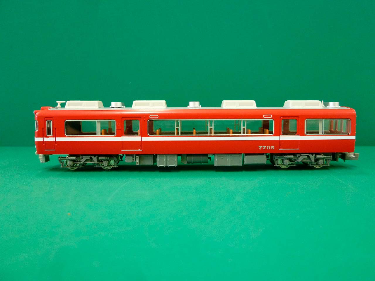 名鉄7700系 白帯車（妻面窓付き）まもなく出荷です « GM通信