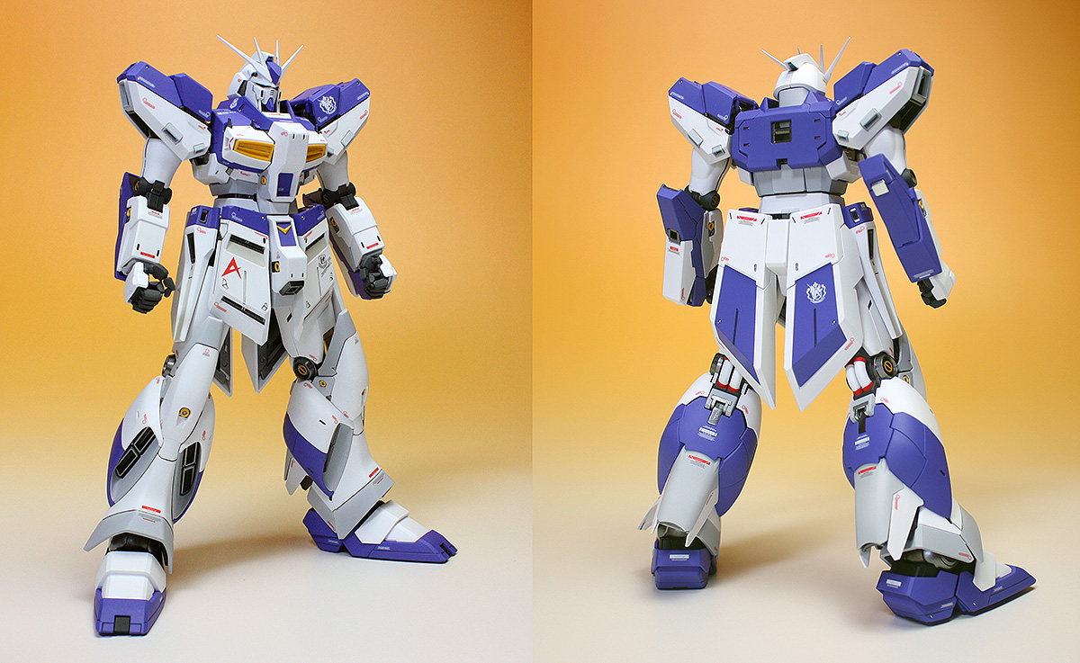 MG 1/100 RX-93-ν2 / Hi-ν GUNDAM H.W.S. Ver.Ka: Painted Build. Full