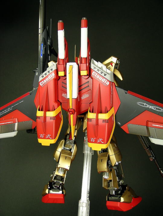 MG 1/100 MSN-00100 Hyaku Shiki Type ∞ 「百式 type ∞」: Custom