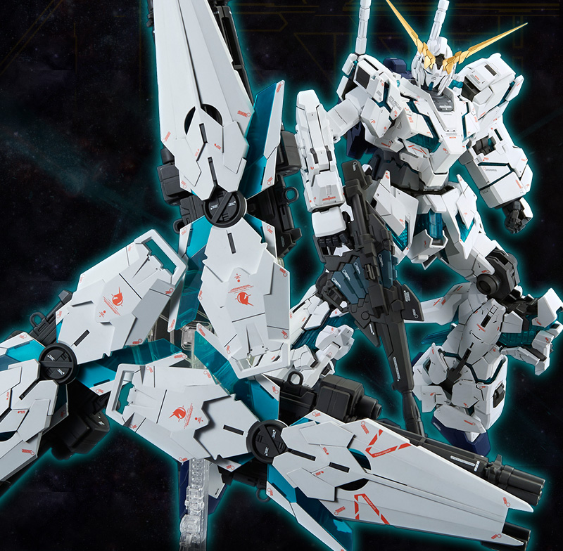 P-Bandai PG 1/60 RX-0 Unicorn Gundam Final Battle Ver. Official