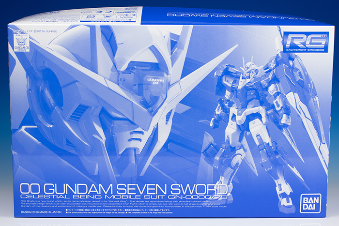 FULL DETAILED REVIEW] P-Bandai RG 1/144 00 GUNDAM SEVEN SWORD: No