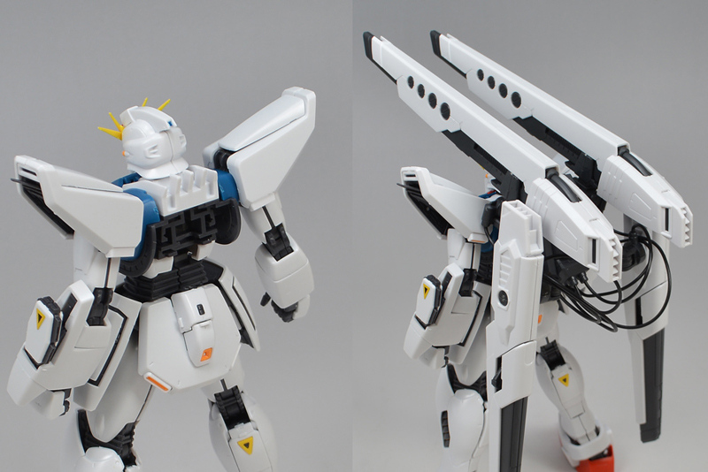 REVIEW P-Bandai MG 1/100 GUNDAM F91 Ver.2.0 BACK CANNON TYPE and