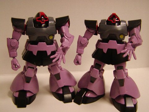 HGUC MS-09 ドム 黒い三連星トリプルドムセット その1 - ガンプラ