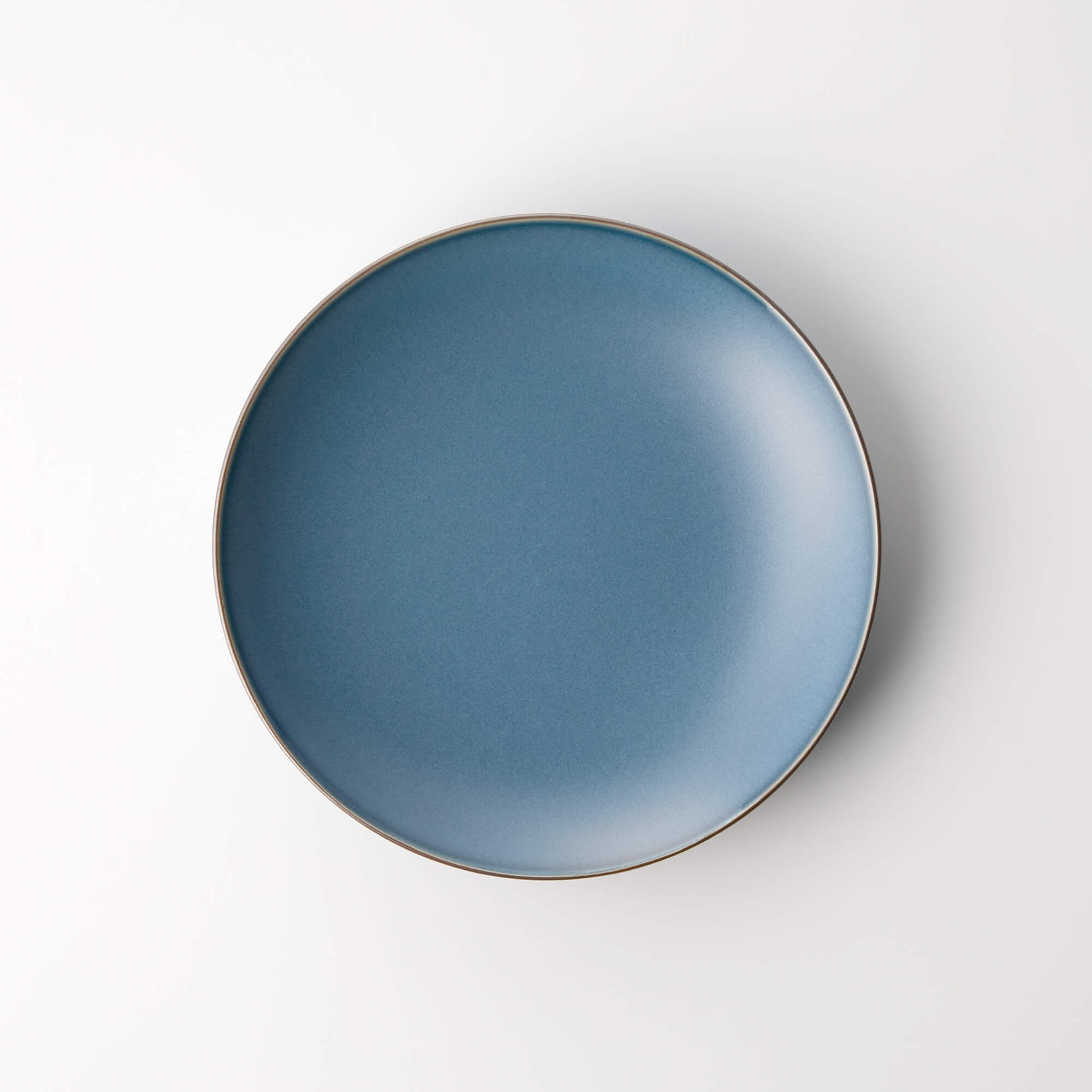 クラシック ケーキ皿 オールドブルーマット | 白山陶器直営オンライン