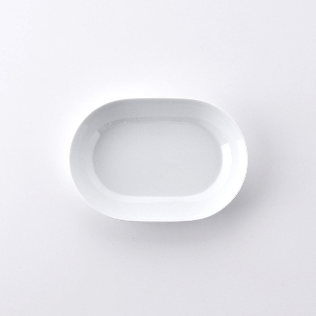 S-line 18cmオーバルディッシュ 白磁 | 白山陶器直営オンラインストア