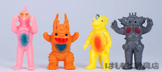 やまなや 復刻ブルマァクミニ／ウルトラセブン怪獣ミニセット（2