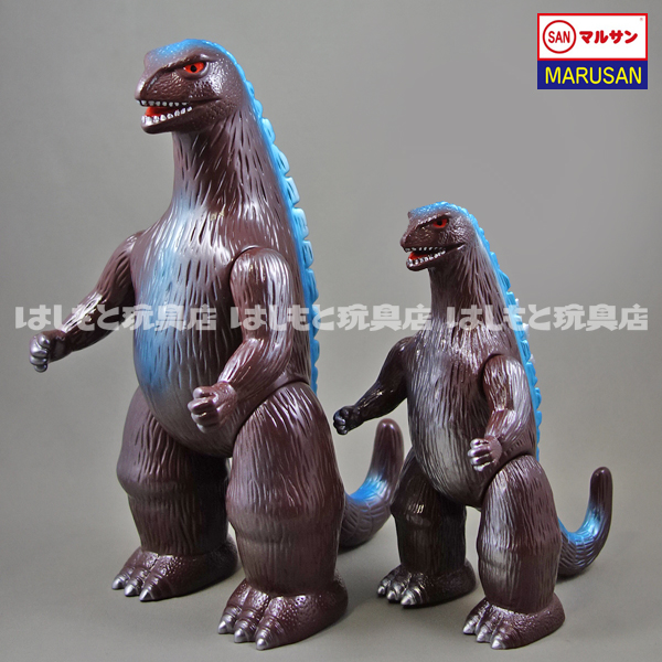 マルサン／クラシックゴジラ450 昭和プラモ色ver.（瞳：丸形）はしもと