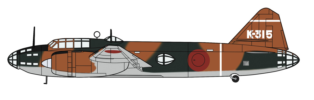 三菱 G4M1 一式陸上攻撃機 11型 “マレー沖海戦” | 株式会社 ハセガワ