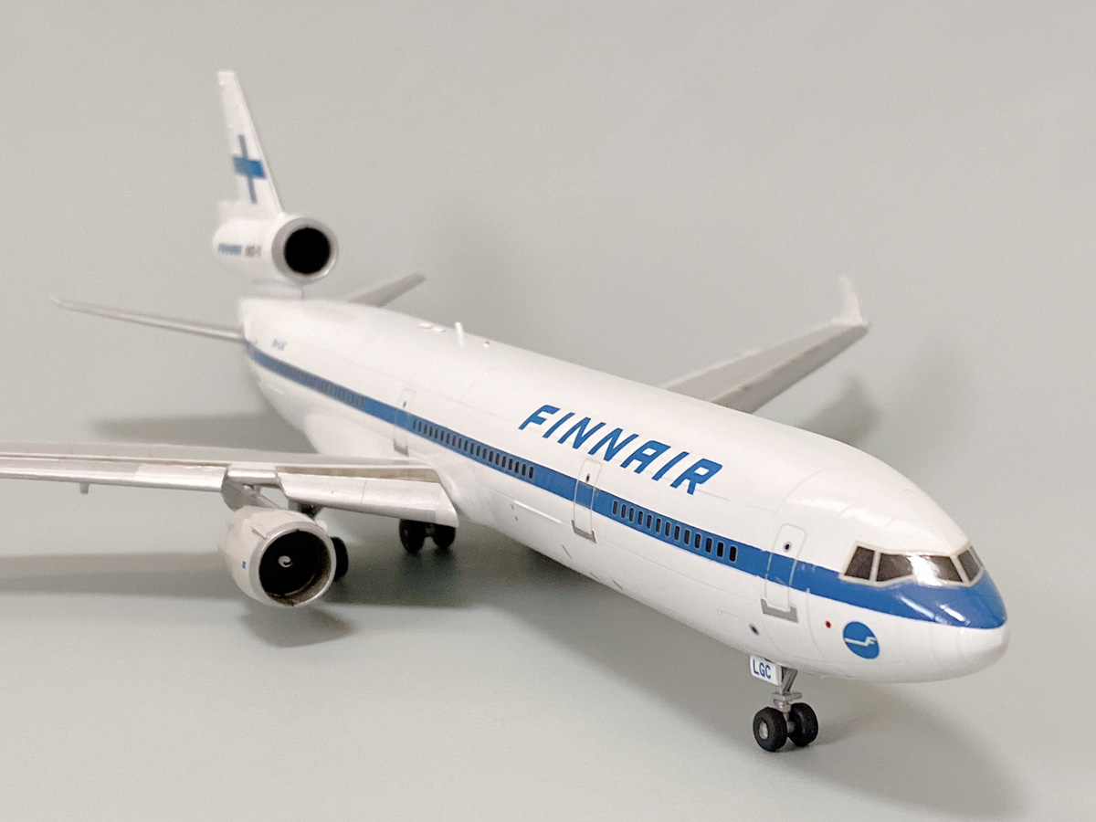ムーミン ムーミン 飛行機模型 MD-11 フィンエア FINNAIR航空 ドラゴン