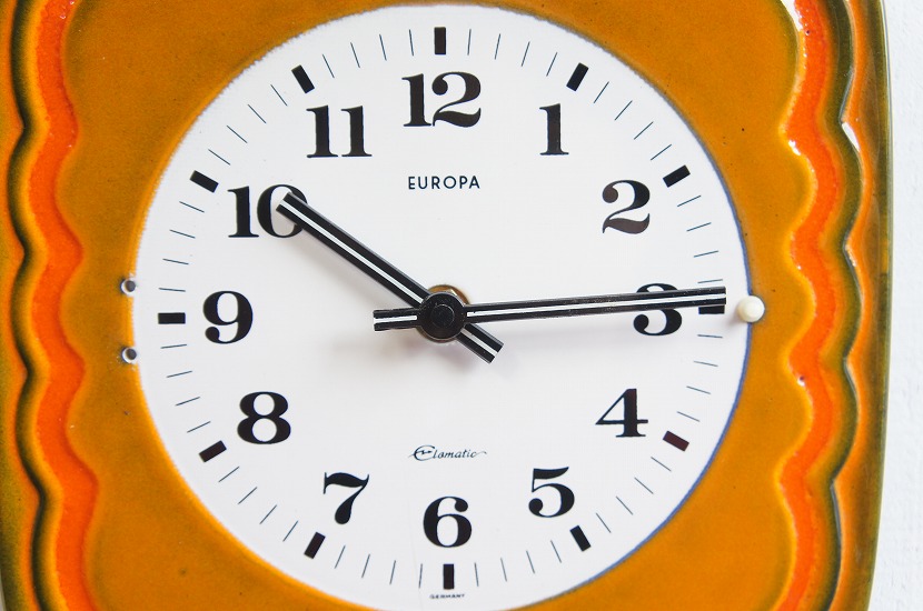 HOMEWARD [ホームワード] / ドイツ製 ヴィンテージ陶器製ウォールクロック