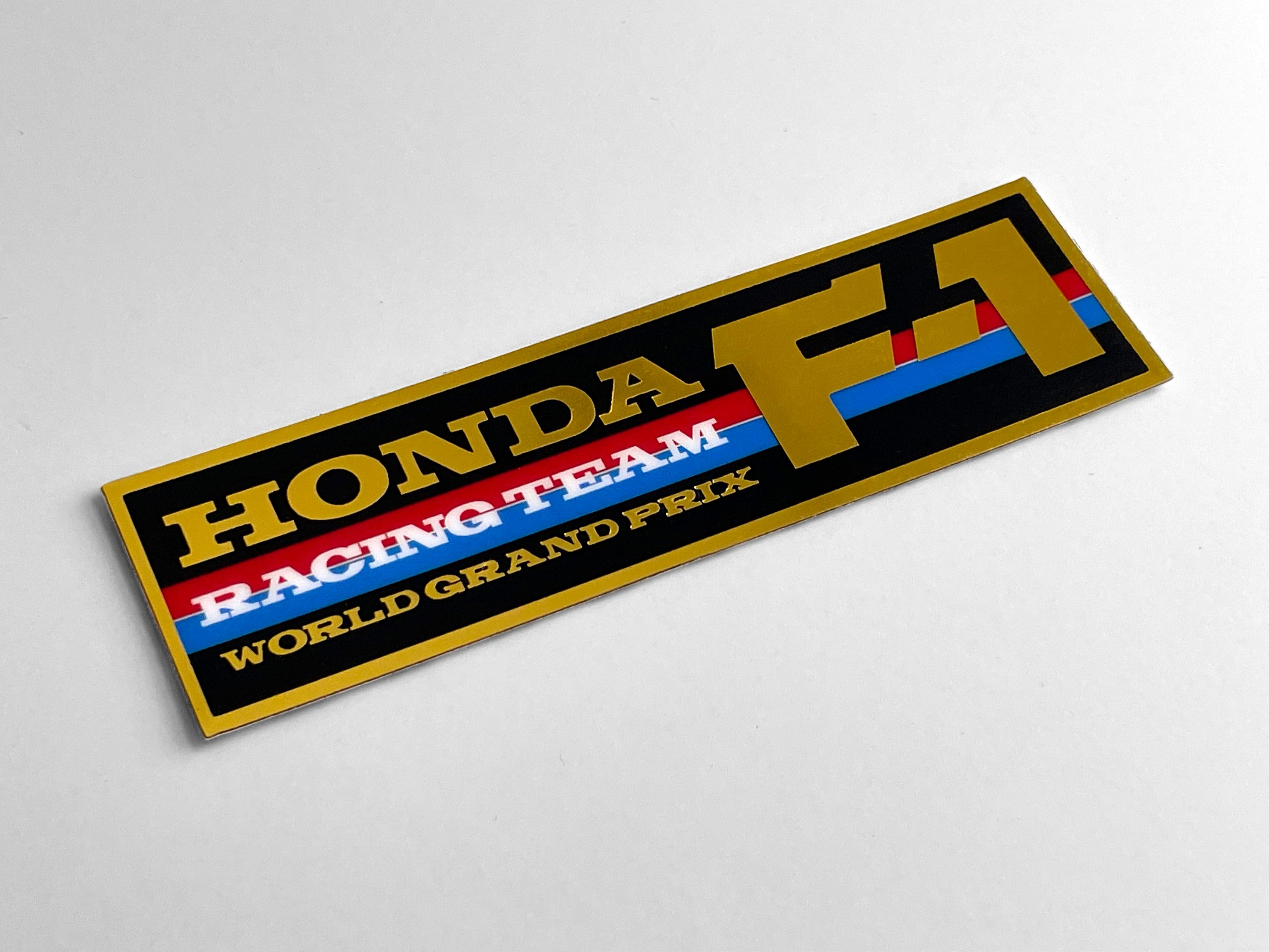 Honda F1 Racing Team Logo Sticker (1983-1988) Gold – Vintage Culture