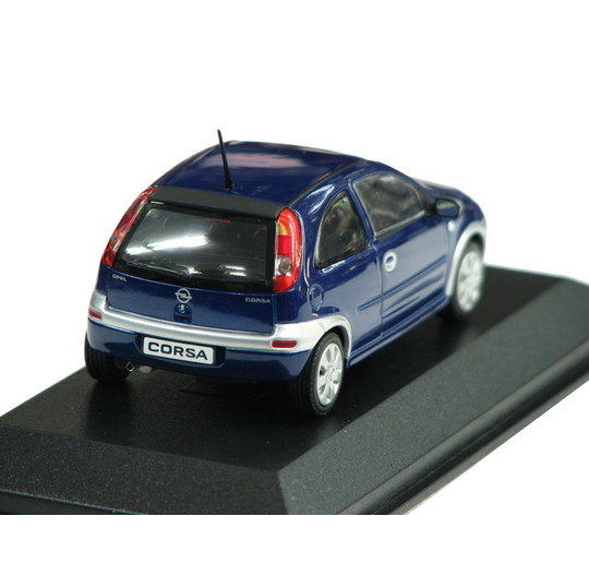 ミニチャンプス】1/43 オペル コルサ (ヴィータ) 2000 ブルー