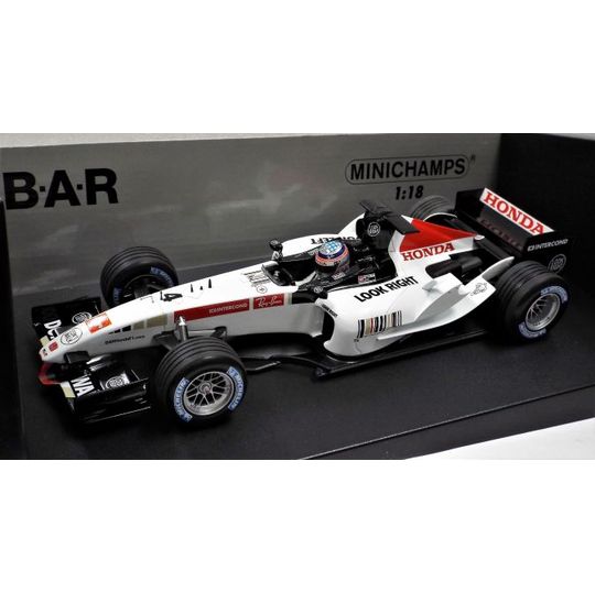 30%OFF【ミニチャンプス】1/18 B.A.R ホンダ 007 #4 佐藤琢磨 2005