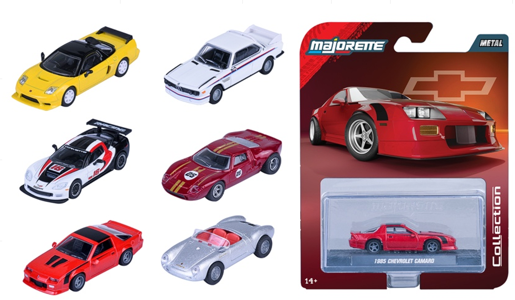Majorette 1:64 Collection Series - Wave Two 2025 – Hot Match