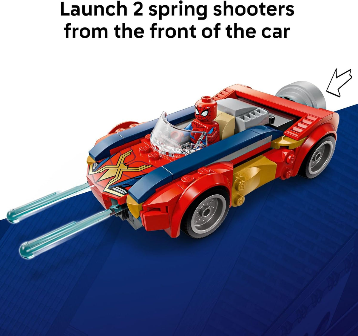 Lego 76336 - Marvel Spider Man Car vs. Venomized Wolverine