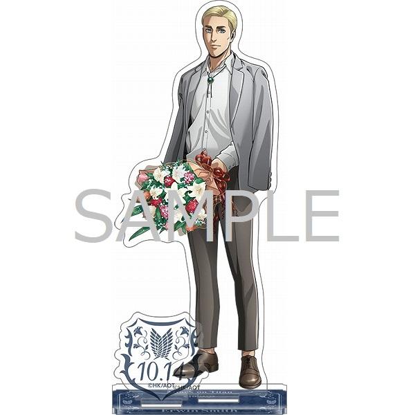 進撃の巨人 アクリルスタンド・缶バッジセット エルヴィン – IG Port