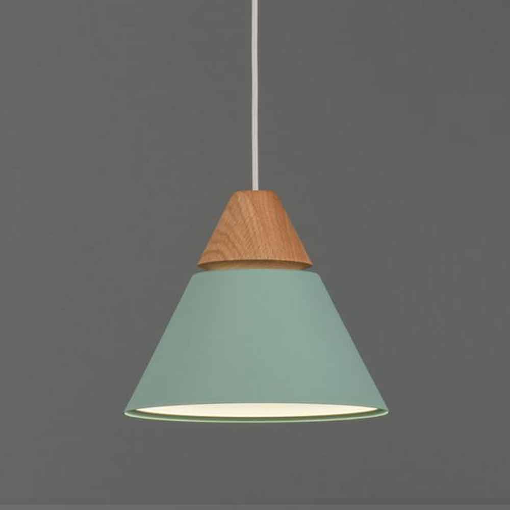 ペンダント「GP46828L」ペールグリーン/レッドオーク※ダクトレール取付