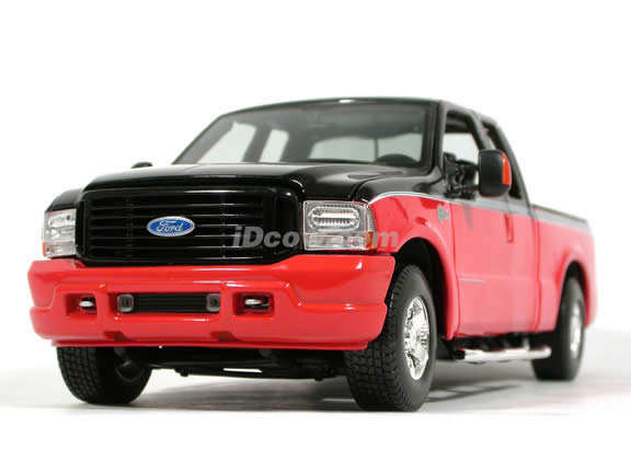 2004 Ford Harley Davidson F-350 diecast model truck 1:18 scale die
