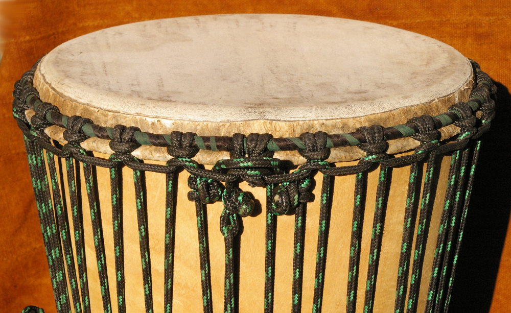マリ製 ジャンベ DJEMBE DRUM FROM WEST AFRICA-MALI：楽器屋JUNJUN