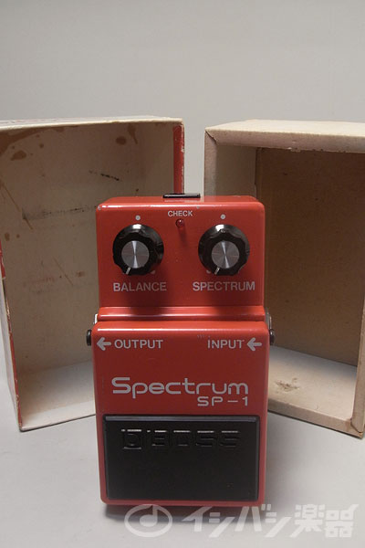 幻のあのペダルが入荷しました！?BOSS SP-1 Spectrum? | イシバシ楽器