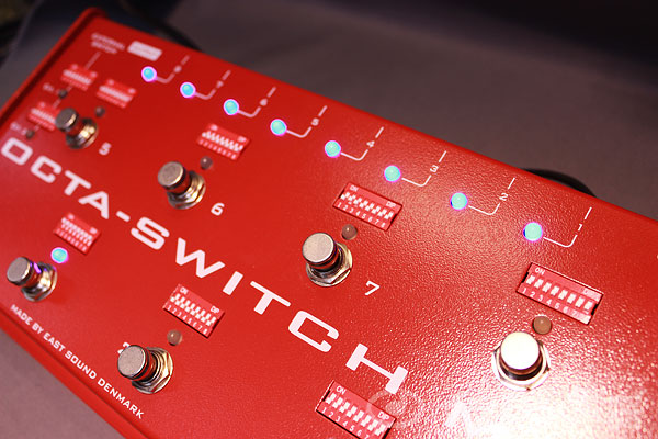 スタッフのおススメアイテムをご紹介♪?Carl Martin OCTA-SWAICH mk3