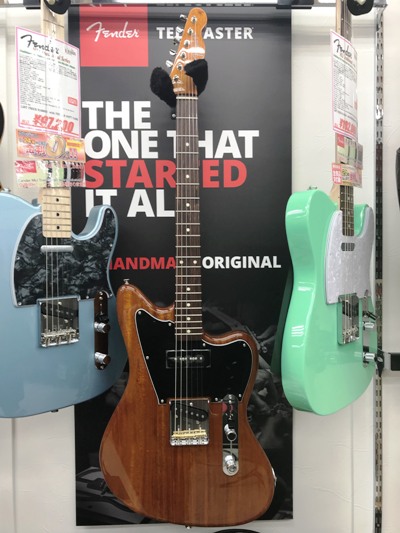 Mahogany Offset Telecaster Inspired by 野田洋次郎 Aceが入荷しま