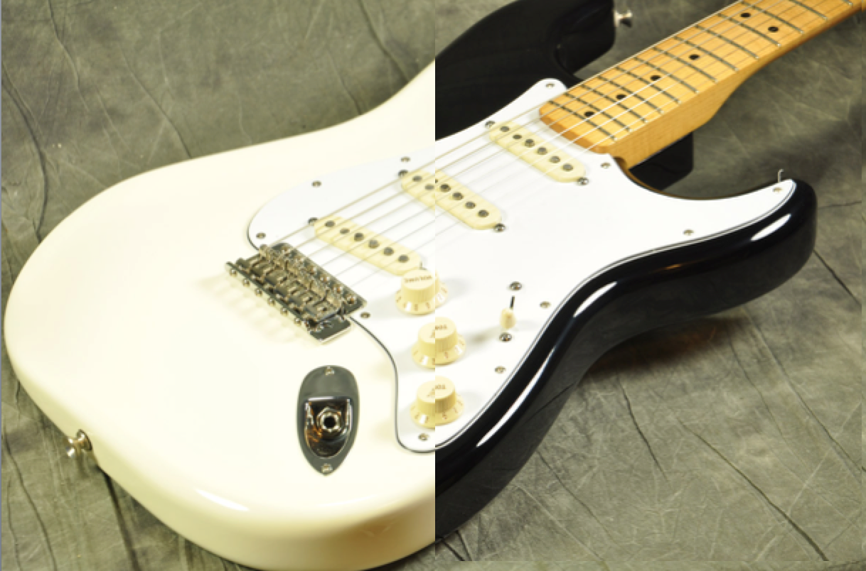 生誕74周年を祝して！ジミヘンストラトの白と黒！(右利き用