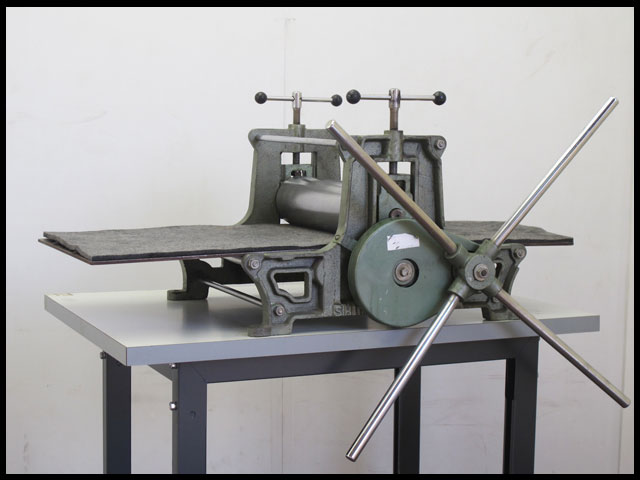 新日本造形 手動式 版画プレス機 エッチングプレス機 | 中古品・不用品