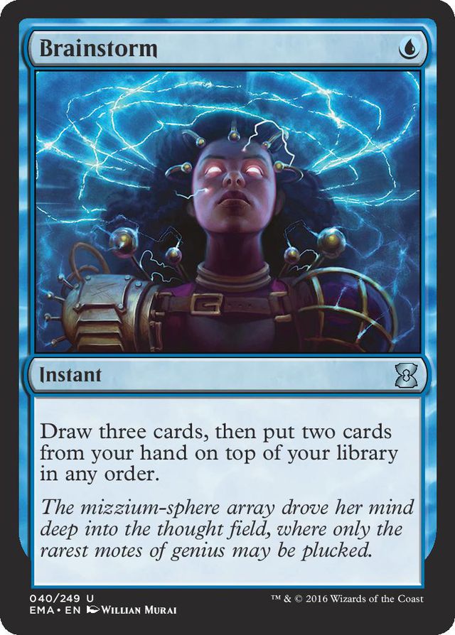 エターナルマスターズ』スポイラー：《渦巻く知識》とFtV版の《等時の