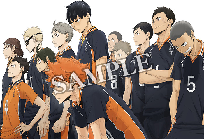 ハイキュー!! 烏野高校 VS 白鳥沢学園高校」Blu-ray＆DVD 法人特典