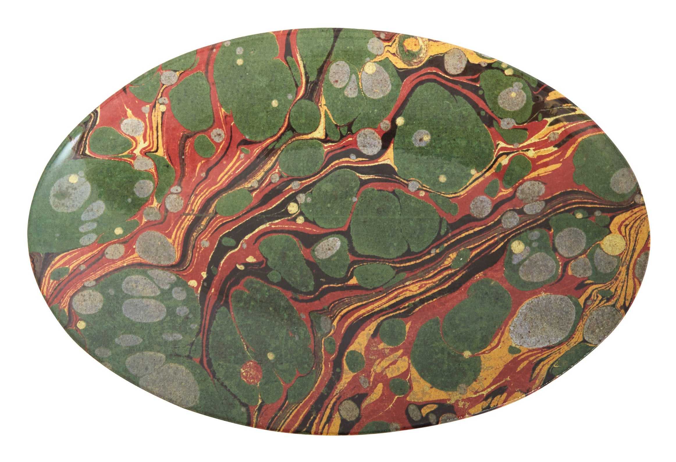 Astier de Villatte Marbled Platter | Jayson Home