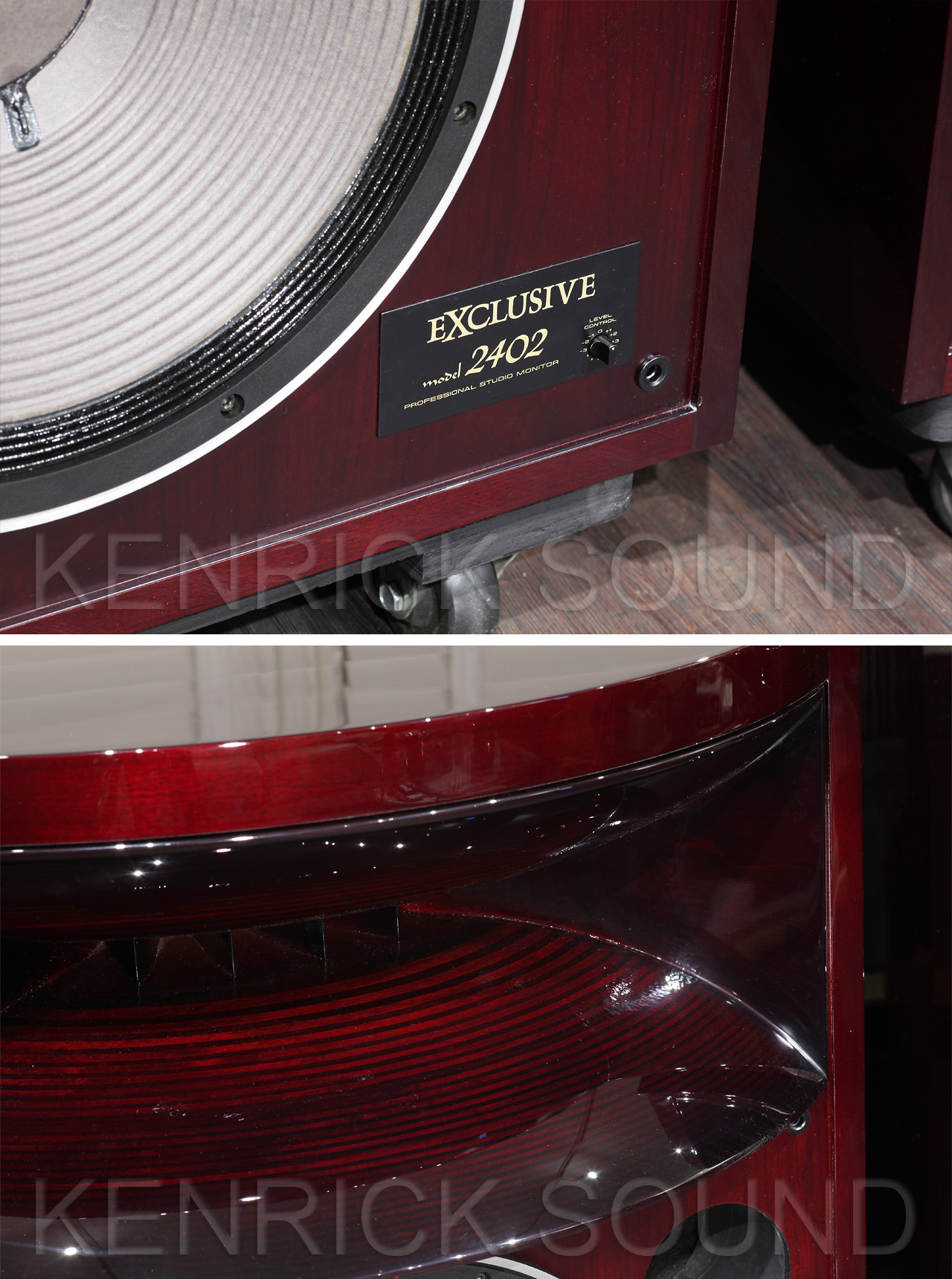 PIONEER EXCLUSIVE model 2402 新品ワインレッドピアノ塗装 TAD