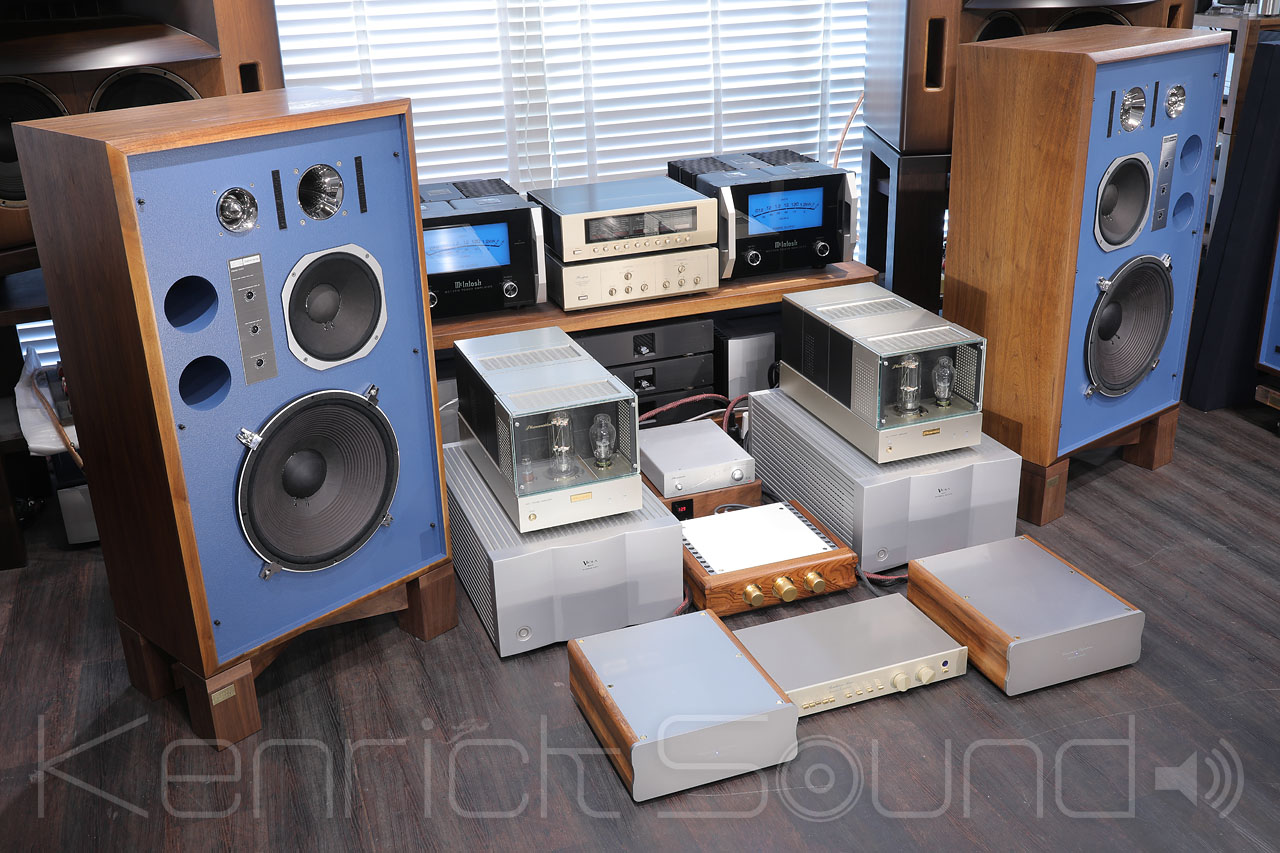 圧巻の実力 KENRICK SOUND 4344 JBLブルー&ヘアライン ファインメット