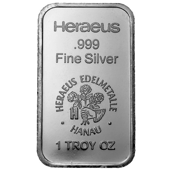 Buy 1 oz Heraeus Silver Bars Online - .999 Pure l JM Bullion™