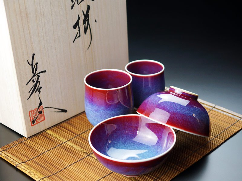 有田焼】睦揃（夫婦茶碗セット）彩雲